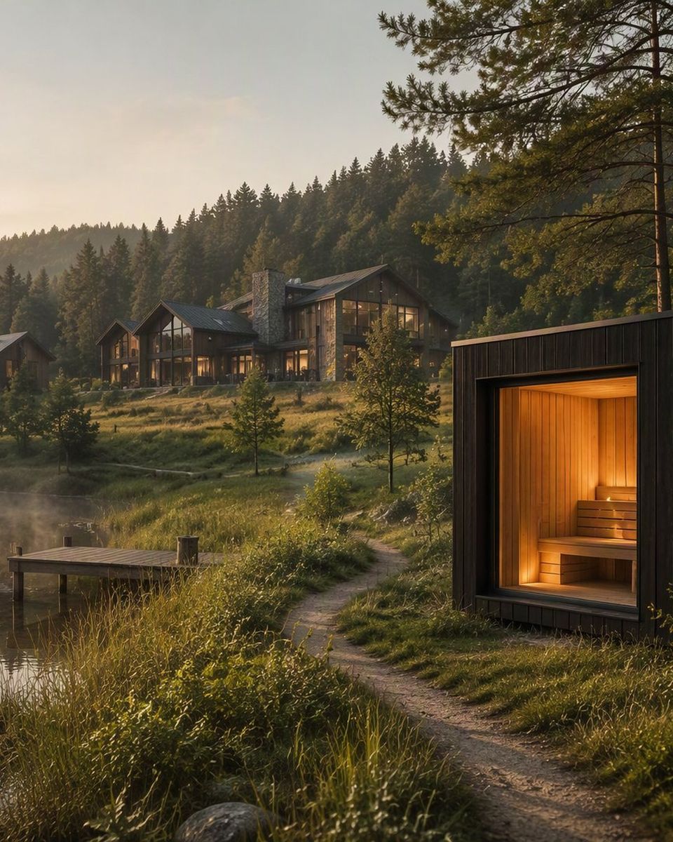 NORDKUR am Waldrand eines Naturresorts